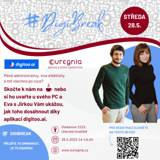 Digibreak: Eva s Jirkou Vás provedou aplikací Digitoo